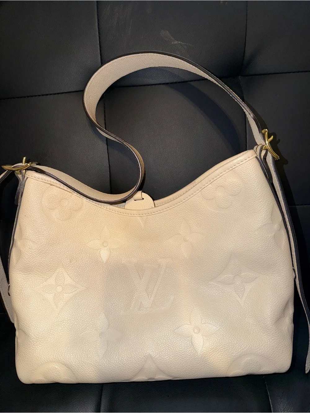 Louis Vuitton luxurious cream